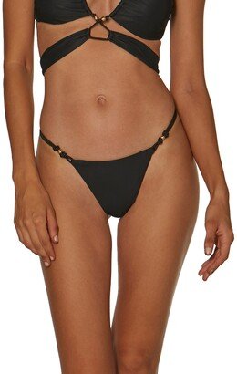 Gi Solid Cheeky Cut Bikini Bottoms