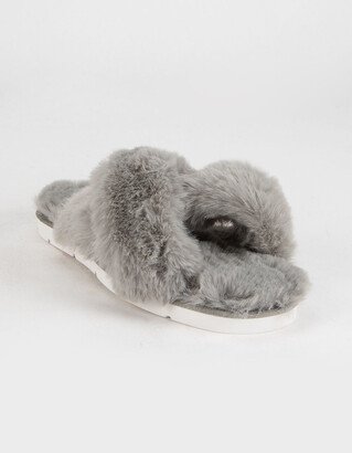 Pillar Womens Gray Slippers