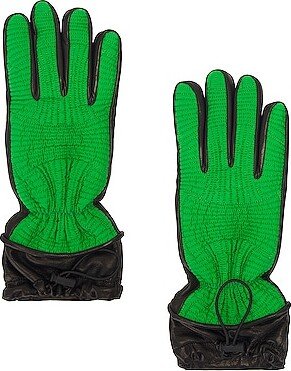 Ntreccio Gloves in Green