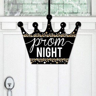 Big Dot Of Happiness Prom - Hanging Porch Prom Night Party Outdoor Decor Front Door Decor - 1 Pc Sign