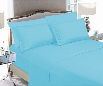 Luxury Soft Solid 4 Pc. Sheet Set, Queen