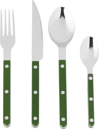 Green Bistrot Brilliant Flatware Set, 4 pcs