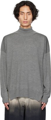 Gray Peter Turtleneck