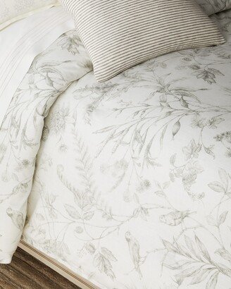 Genevieve Floral King Comforter