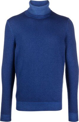 Roll-Neck Cashmere-Blend Jumper