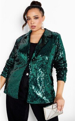 | Women's Plus Size Jkt Sequin Seduction - - 18W