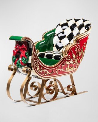 Courtly Check Luxe Trophy Sleigh