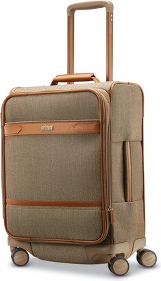 Herringbone Dlx Domestic Carry-On Expandable Spinner Suitcase