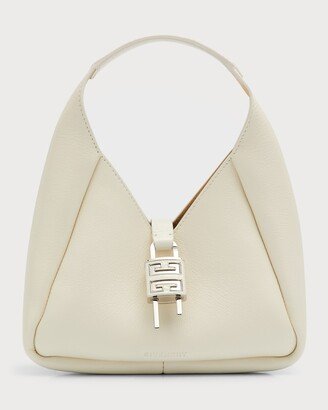 Mini Padlock Hobo Bag in Calf Leather