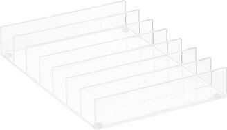 Luxe 7-Section Divided Palette Insert Clear