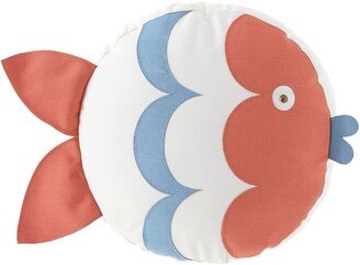 Celerie Kemble Kissing Fish Tambourine Right Pillow