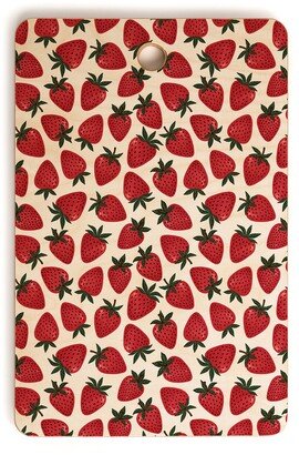 Avenie Spring Garden Strawberries Cutting Board