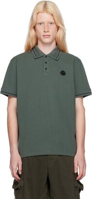 Green Patch Polo-AA