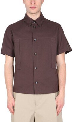 Buttoned Short-Sleeved Shirt