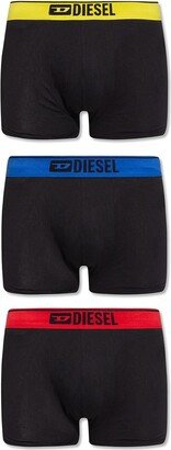 Logo Waistband Pack Of Three Boxers