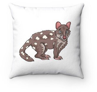 Tiger Quoll Animal Cartoon Pillow - Throw Custom Cover Gift Idea Room Decor