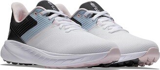 FootJoy Flex Golf Shoes (White/Pink) Women's Shoes