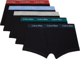 Five-Pack Black Classics Boxer Briefs