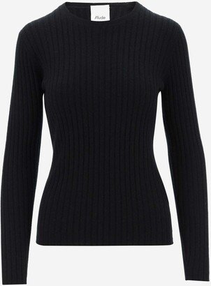 Ribbed Cashmere Pullover