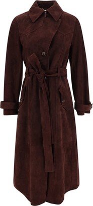 Belted Trench Coat-AV