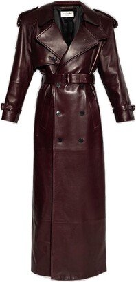 Belted Waist Trench Coat-AC