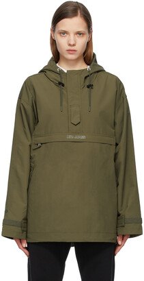 Khaki Kim Jones Edition Half-Zip Parka