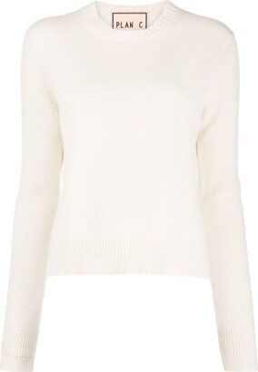 Cashmere Crew-Neck Jumper-AD