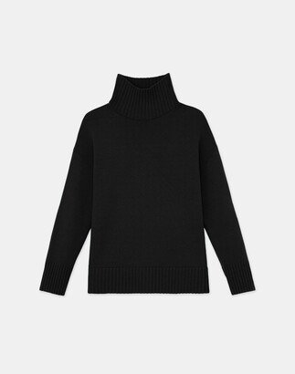 Petite Cashmere Stand Collar Sweater 2