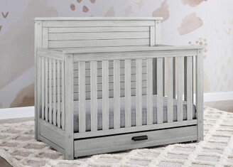 Simmons Kids Caden 6-in-1 Convertible Crib with Trundle Drawer