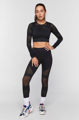 Active Seamless Netted Leggings