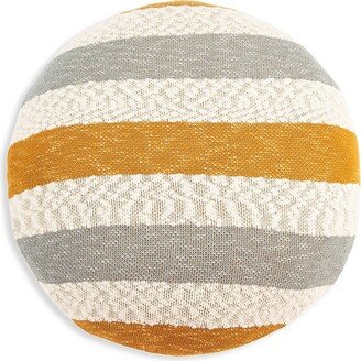 Laisey Striped Floor Pillow