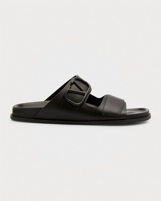 Men's Tonal V-Logo Slide Sandals