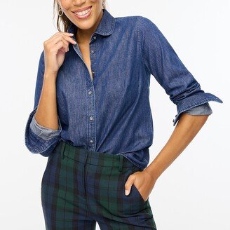 Women's Chambray Button-Up Shirt