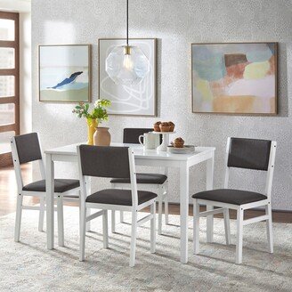 Simple Living Jules 5-piece Solid Wood Dining Set