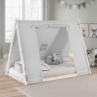 TeePee Tent Twin Floor Bed