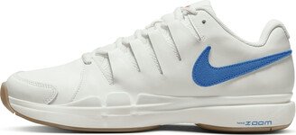 Men's Court Air Zoom Vapor 9.5 Tour Leather Tennis Shoes in White