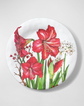 Bamboo Table Amaryllis Salad Plates, Set of 4