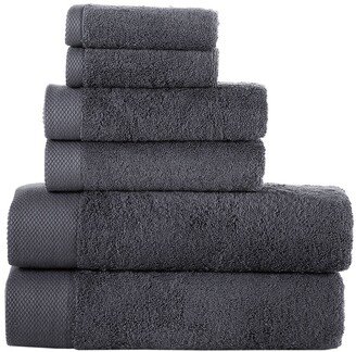 Solid Signature 6Pc Towel Set-AA