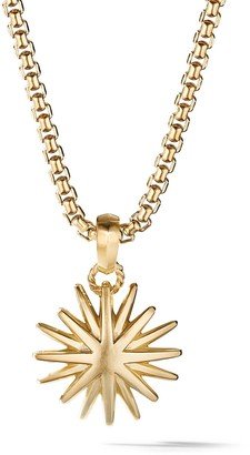 18kt yellow gold Starburst Charm Enhancer