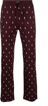 Logo-Embroidered Cotton Pyjama Pants