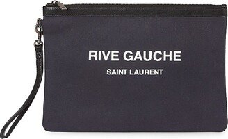 Rive Gauche Zipper Pouch