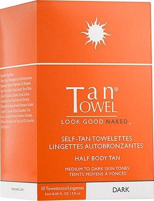 Classic Half Body Self-Tan Towelette 10 Pack Fair to Medium