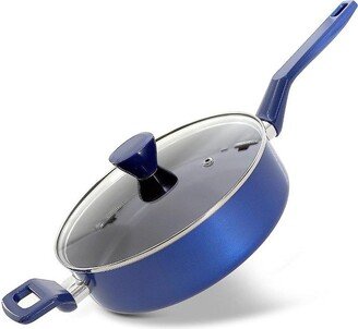 Saucepan Pot with Lid - Non-stick High-Qualified Kitchen Cookware with See-Through Tempered Glass Lids, 3 QT.