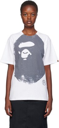 White 'Ape Head' T-Shirt