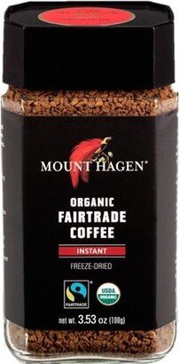 Mounthagen Mount Hagen Organic Instant Coffee in Jar (Pack of 2)