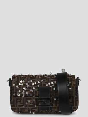 Ff Sequin Baguette Bag