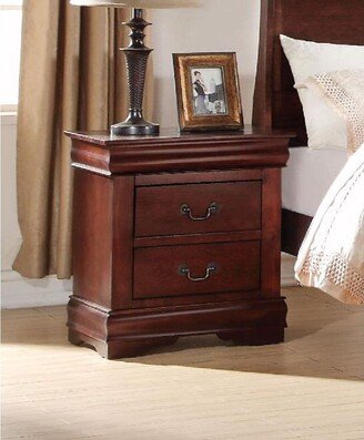 EPOWP Louis Philippe Nightstand in Cherry