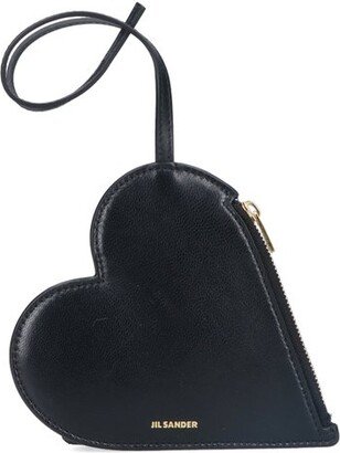 Heart-Shape Zipped Wallet