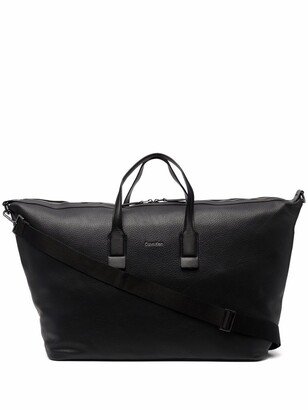 Faux-Leather Weekend Bag