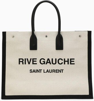 Rive Gauche Greggio\/black Tote Bag